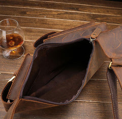 Leather Mens Cool Sling Bag Crossbody Bag Chest Bag for men - imessengerbags