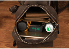 Leather Mens Cool Sling Bag Crossbody Bag Chest Bag for men