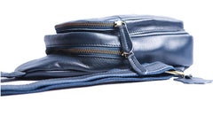 Leather Mens Cool Sling Bag Crossbody Bag Chest Bag for men - imessengerbags