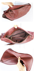 Leather Mens Cool Sling Bag Crossbody Bag Chest Bag for men