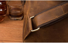 Leather Mens Cool Sling Bag Crossbody Bag Chest Bag for men - imessengerbags
