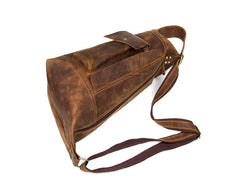 Leather Mens Cool Sling Bag Crossbody Bag Chest Bag for men - imessengerbags
