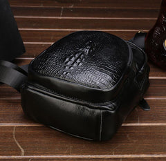 Leather Mens Cool Sling Bag Crossbody Bag Chest Bag for men