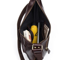 Leather Mens Cool Sling Bag Crossbody Bag Chest Bag for men - imessengerbags