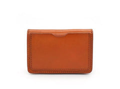 Leather Mens Envelope Front Pocket Wallet Card Wallet Cool Small Change Wallet for Men