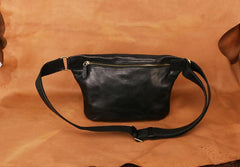 Leather Mens FANNY PACK MENS WAIST BAG HIP PACK BELT BAG FOR MEN