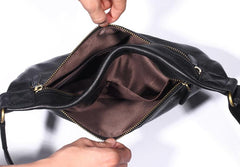 Leather Mens FANNY PACK MENS WAIST BAG HIP PACK BELT BAG FOR MEN