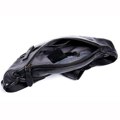 Leather Mens Fanny Pack Waist Bag Hip Pack Belt Bag Bumbag for Men - imessengerbags