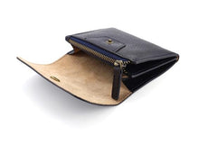 Leather Mens Front Pocket Wallet Card Wallets Slim Small Change Wallets for Men