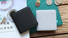 Leather Mens Small Change Wallet Coin Wallet Front Pocket Wallet for Men