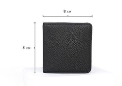 Leather Mens Small Change Wallet Coin Wallet Front Pocket Wallet for Men