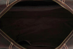 Leather Mens Weekender Bag Duffle Bag Overnight Bag Travel Bag