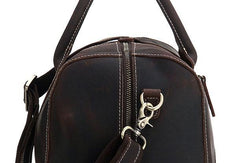 Leather Mens Weekender Bag Duffle Bag Overnight Bag Travel Bag