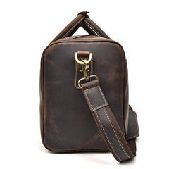 Leather Mens Weekender Bags Vintage Cool Travel Bag Duffle Bag Bag