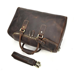 Leather Mens Weekender Bags Vintage Cool Travel Bag Duffle Bag Bag