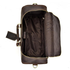 Leather Mens Weekender Bags Vintage Cool Travel Bag Duffle Bag Bag