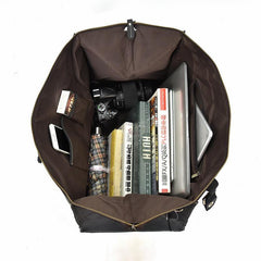 Cool Leather Mens Large Weekender Bag Vintage Travel Bag Duffle Bag for Men