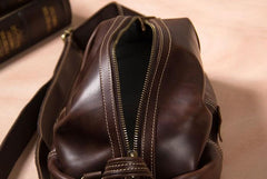 Leather Sling Bag for Men Crossbody Sling Bag Chest Bag for men - imessengerbags