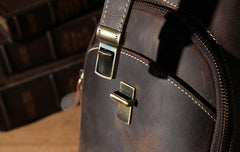 Leather Sling Bag for Men Crossbody Sling Bag Chest Bag for men