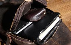 Leather Sling Bag for Men Crossbody Sling Bag Chest Bag for men
