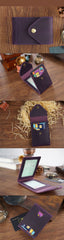 Leather Small Mens Wallet Zipper billfold Front Pocket Wallet Driver's License Card Wallet for Men - imessengerbags