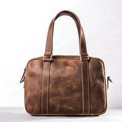 Leather Small Messenger Bag for men Vintage Handbag Shoulder Bag for men