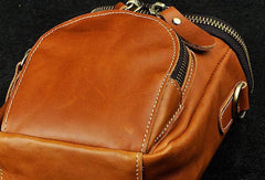 MEN LEATHER Belt Pouch WAIST BAG HIP PACK BELT BAG CELL PHONE HOLSTER