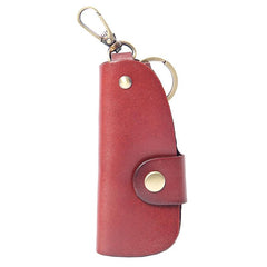 Mens Cool Key Holders Handmade Leather Car Key Card Holder Car Key Case for Men - imessengerbags