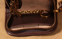 Mens Cool Key Wallet Handmade Leather Car Key Card Holder Car Key Case for Men - imessengerbags