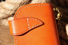 Mens Cool Key Wallet Handmade Leather Car Key Card Holder Car Key Case for Men - imessengerbags