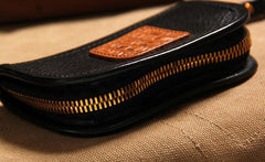 Mens Cool Key Wallet Handmade Leather Car Key Card Holder Car Key Case for Men - imessengerbags