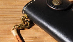 Mens Cool Key Wallet Handmade Leather Car Key Card Holder Car Key Case for Men - imessengerbags