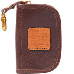 Mens Cool Key Wallet Handmade Leather Car Key Card Holder Car Key Case for Men - imessengerbags