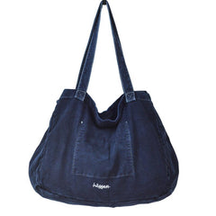 Navy Blue Canvas Mens Denim Bag Tote Bag Messenger Bag Army Green Denim Tote Shoulder Bag For Men and Women - imessengerbags