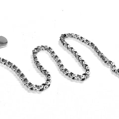 Cool Silver Long Biker Wallet Chain Pants Chain STAINLESS STEEL Jeans Chain Jean Chain Wallet Chain For Men - imessengerbags