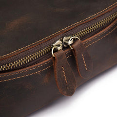 Cool Leather Men's Small Tablet Messenger Bag Small Side Bag Small Shoulder Bag For Men - imessengerbags
