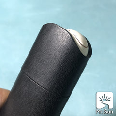 Handmade Leather Black Mens Kt&g Lil Mini Cigarette Case Kt&g Lil Mini Holder for Men