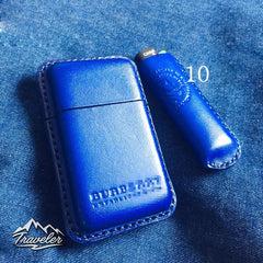 Leather Mens Cigarette Holder Case Vintage Custom Cigarette Cases for Men - imessengerbags
