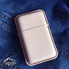 Leather Mens Cigarette Holder Case Vintage Custom Cigarette Cases for Men - imessengerbags