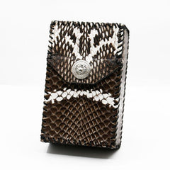 Cool Handmade Cobra Leather Mens Snake Skin Cigarette Holder Case for Men - imessengerbags