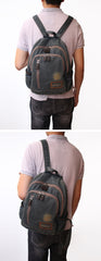 denim backpack purse Womens Blue Denim Backpack School Backpack Blue Denim Travel Backpack For Men