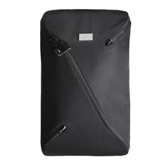 Cool OXFORD CLOTH PVC Black Men's Sling Bag Chest Bag One Shoulder Backpack For Men - imessengerbags