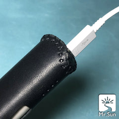 Handmade Leather Black Mens Kt&g Lil Mini Cigarette Case Kt&g Lil Mini Holder for Men
