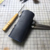 Handmade Leather Tan Mens JAC Vapour SERIES-B DNA 75W Holder Cigarette Case for Men
