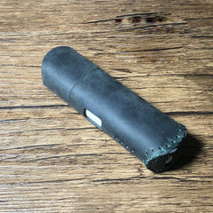 Handmade Leather Black Mens Kt&g Lil Mini Cigarette Case Kt&g Lil Mini Holder for Men