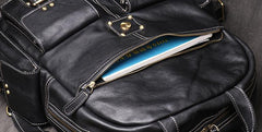 Cool Leather Mens 15inch Computer Bag Satchel Backpacks Travel Backpack Backpack for Men - imessengerbags