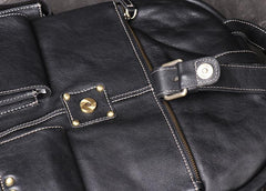 Cool Leather Mens 15inch Computer Bag Satchel Backpacks Travel Backpack Backpack for Men - imessengerbags