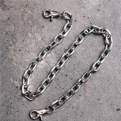 Badass Silver Mens Wallet CHain Pants Chain Silver Jeans Chain Jean Chain Biker Wallet Chain For Men