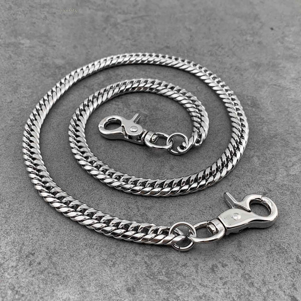 Cool Stainless Steel Pants Chain Wallet Chain Biker Wallet Chain Long Jeans Chain Jean Chain For Men - imessengerbags