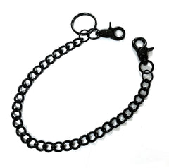 Cool Black Mens Biker Wallet Chain Punk Pants Chain Long Black Wallet Chain For Men - imessengerbags